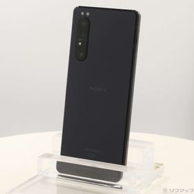 (中古)SONY Xperia 1 II 128GB ブラック SO-51A docomoロック解除SIMフリー(349-ud)