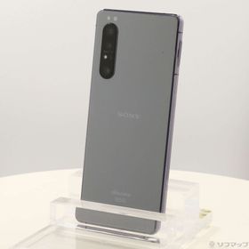 (中古)SONY Xperia 1 II 128GB パープル SO-51A docomoロック解除SIMフリー(368-ud)