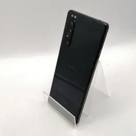 【中古】SONY docomo 【SIMロック解除済み】 Xperia 1 II ブラック 8GB 128GB SO-51A【博多】保証期間１ヶ月【ランクB】