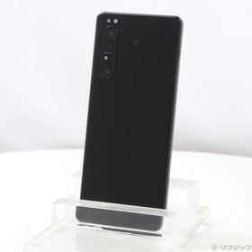 (中古)SONY Xperia 1 II 256GB フロストブラック XQ-AT42 SIMフリー(262-ud)