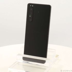(中古)SONY Xperia 1 II 256GB フロストブラック XQ-AT42 SIMフリー(348-ud)