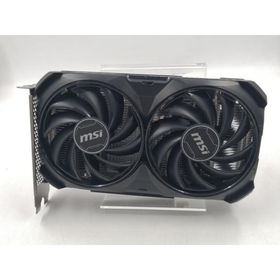【中古】MSI GeForce RTX 4060 VENTUS 2X BLACK 8G OC RTX4060/8GB(GDDR6)【千葉】保証期間１週間