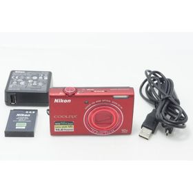 Nikon ニコン COOLPIX S6200 コンパクトデジタルカメラ ブリリアントレッド 260902j