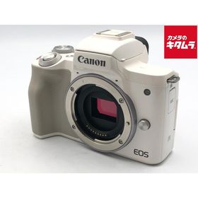 【中古】 【美品】 キヤノン EOS Kiss M ボディ ホワイト