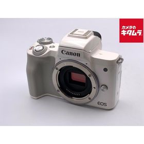 【中古】 【美品】 キヤノン EOS Kiss M ボディ ホワイト