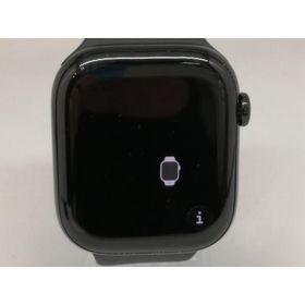 【中古】Apple Watch Series10 46mm Cellular ジェットブラックアルミニウムケース/ブラックスポーツバンド (S/M) MWY33J/A【OSU301】保証期間１ヶ月【ランクB】