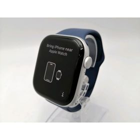 【中古】Apple Apple Watch Series10 46mm Cellular シルバーアルミニウムケース/デニムスポーツバンド (S/M) MWY03J/A【ECセンター】保証期間１ヶ月【ランクA】