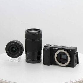 〔中古〕SONY(ソニー) α6400 ILCE-6400Y ダブルズームレンズキット ブラック〔344-ud〕