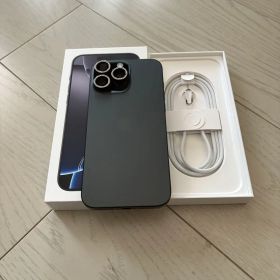 iPhone 16 pro max ブラックチタニウム 256GB