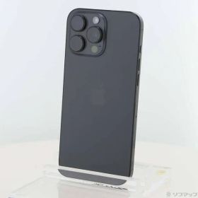 ソフマップ 〔中古品〕 iPhone16 Pro Max 256GB ブラックチタニウム MYWG3J／A SIMフリー【258】