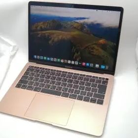 【中古】Apple MacBook Air 13インチ CTO (Late 2018) ゴールド Core i5(1.6G)/16G/256G(SSD)/UHDG 617【大須2】保証期間１ヶ月【ランクB