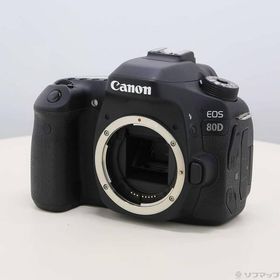〔中古〕Canon(キヤノン) EOS 80D ボディ ブラック〔352-ud〕