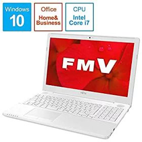 【中古】「非常に良い」FMVA50D2WP(プレミアムホワイト) LIFEBOOK AHシリーズ 15.6型液晶