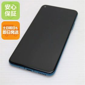 【中古】超美品 SIMフリー HUAWEI nova 5T クラッシュブルー スマホ 白ロム 中古スマホ 本体 土日祝発送OK