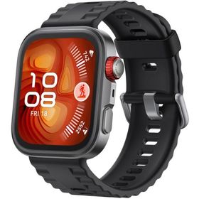 ファーウェイ スマートウォッチ GPS ゴルフ機能 心電図 薄型軽量設計 WATCH FIT 4 Pro ブラック HUAWEI