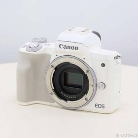 〔中古〕Canon(キヤノン) EOS Kiss M ホワイト〔352-ud〕
