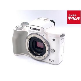 【中古】 【美品】 キヤノン EOS Kiss M ボディ ホワイト