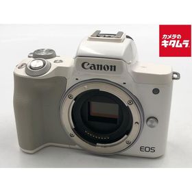 【中古】 【美品】 キヤノン EOS Kiss M ボディ ホワイト