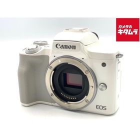 【中古】 【美品】 キヤノン EOS Kiss M ボディ ホワイト