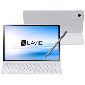 NEC タブレットパソコン LAVIE Tab T12N(12.1型/ Android/ MediaTek Dimensity 6400/ メモリ 12GB/ ストレージ 256GB)クラウドグレー PC-T1275LAS 返品種別A