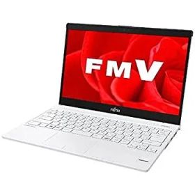 【中古】「非常に良い」富士通 13.3型ノートPC [・Win10 Home・Core i3] LIFEBOOK UH55/B3 ホワイト with ネイビー FMVU55B3LB