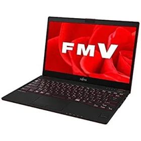 【中古】「非常に良い」富士通 13.3型ノートパソコン FMV LIFEBOOK UH75/B3 サテンレッド FMVU75B3R