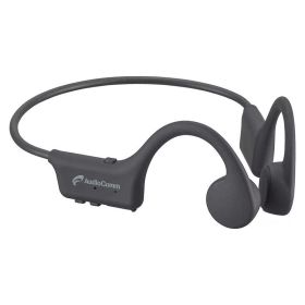 オーム電機 骨伝導イヤホン AudioComm [ ワイヤレス ( 左右コード ) / 骨伝導 / Bluetooth 対応 ] ブラック HP-BC110N
