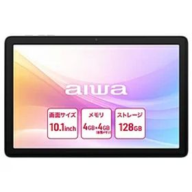aiwa(アイワ) JA5-TBA1012 Androidタブレット aiwa tab AB10 シルバー ［10.1型 /Wi-Fiモデル /ストレージ：128GB］ JA5TBA1012 【864】 [振込不可]