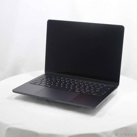〔中古〕Apple(アップル) MacBook Air 13.6-inch Early-2024 MRXV3J／A Apple M3 8コアCPU_8コアGPU 8GB SSD256GB ミッドナイト 〔26.3 Tahoe〕〔258-ud〕
