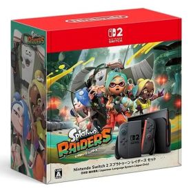 【中古】ニンテンドースイッチ2ハード Nintendo Switch 2本体(日本語・国内専用) スプラトゥーン レイダース セット