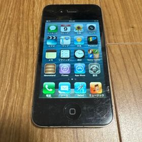良品 iPhone 4s Apple 16GB ブラック Softbank ②