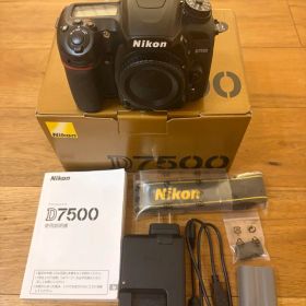 Nikon D7500 一眼レフ ボディ 箱付