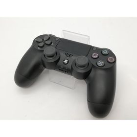 【中古】SONY ワイヤレスコントローラー(DUALSHOCK 4) CUH-ZCT2J [ジェット・ブラック]【府中ル・シーニュ】保証期間１週間【ランクC】