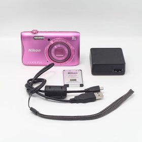 Nikon デジタルカメラ COOLPIX S3700 ピンク 光学8倍ズーム 2005万画素 S3700PK