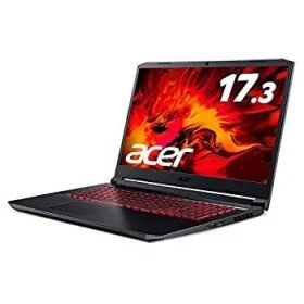 【中古】「非常に良い」Acer(エイサー) AN517-52-A76Y5T ゲーミングノートパソコン Nitro 5 オブシディアンブラック ［17.3型 /intel Core i7 /SSD：512GB /メモリ：16G