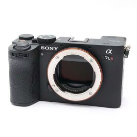 【中古品】《並品》 SONY α7C R ボディ ILCE-7CR B ブラック 【SDスロット部品交換/各部点検済】 [ デジタルカメラ ]