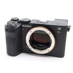 【中古品】《並品》 SONY α7C R ボディ ILCE-7CR B ブラック 【ホットシューバネ・液晶パネル周辺外装・ファインダーカバー部品交換/各部点検済】 [ デジタルカメラ ]