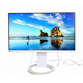 中古 液晶ディスプレイ EIZO FlexScan EV2480-ZWT ホワイト 23.8インチ USB Type-C対応 フルHD液晶モニター