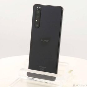 〔中古〕SONY(ソニー) Xperia 1 II 128GB ブラック SO-51A docomoロック解除SIMフリー〔198-ud〕