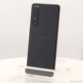 〔中古〕SONY(ソニー) Xperia 1 II 128GB ブラック SO-51A docomoロック解除SIMフリー〔352-ud〕
