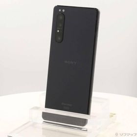 〔中古〕SONY(ソニー) Xperia 1 II 128GB ブラック SO-51A docomoロック解除SIMフリー〔295-ud〕
