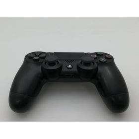 【中古】SONY ワイヤレスコントローラー(DUALSHOCK 4) CUH-ZCT2J [ジェット・ブラック]【府中ル・シーニュ】保証期間１週間【ランクB】