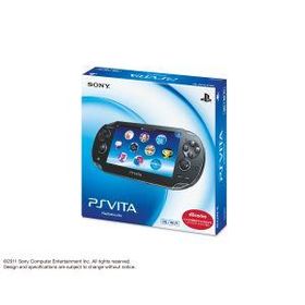 PlayStation Vita 3G/Wi-Fiモデル:クリスタル・ブラック(PCH1100AB01)/本体(携帯ゲーム機)