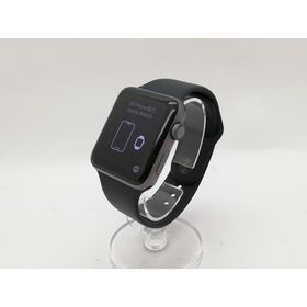 【中古】Apple Apple Watch Series3 42mm GPS スペースグレイアルミニウム/ブラックスポーツバンド MTF32J/A【府中ル・シーニュ】保証期間１ヶ月【ランクC】