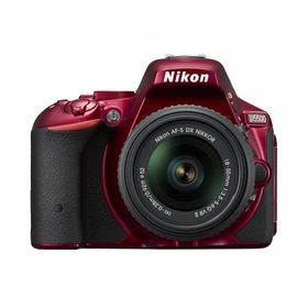 Nikon デジタル一眼レフカメラ D5500 18-55 VRII レンズキット レッド 2416万画素 3.2型液晶 タッチパネル D5500LK18-55RD