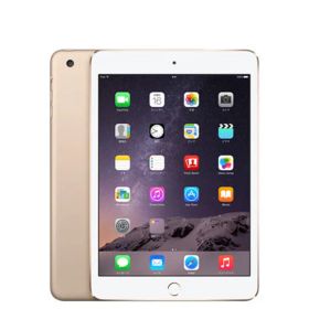 iPad mini3 Wi-Fi+Cellular 16GB ゴールド A1600 2014年 Aランク 本体 ipadmini3 ipadmini第3世代 au タブレットアイパッド ipdm3mtm553