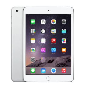 iPad mini3 Wi-Fi+Cellular 64GB シルバー A1600 2014年 Aランク 本体 ipadmini3 ipadmini第3世代 ソフトバンク タブレットアイパッド ipdm3mtm498