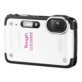OLYMPUS デジタルカメラ TG-620 1200万画素 5m防水 裏面照射型CMOS 広角28mm ホワイト TG-620 WHT