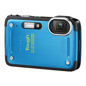 OLYMPUS デジタルカメラ TG-620 1200万画素 5m防水 1.5m耐落下衝撃 裏面照射型CMOS ブルー TG-620 BLU