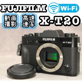 FUJIFILM X-T20 ❤️動作確認済 スマホ転送 ブラック ミラーレス